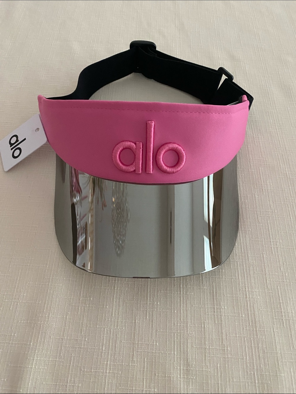 Alo Airlift Solar Visor in Paradise Pink